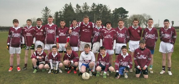 Athea U16s who played Glin on Monday evening last at home in Páirc na nGae       