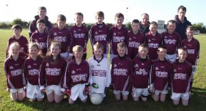 Athea U12s who played Gerald Griffins on Thursday evening last with their coaches David O' Connor, Roger Ryan & Mike Sheahan  
