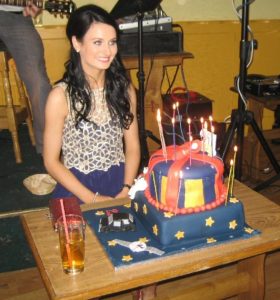 Bernie Flaherty, Toureendonnell, who celebrated her 21st Birthday with a party at the Top of the Town, Athea on  Saturday night with family and  friends 