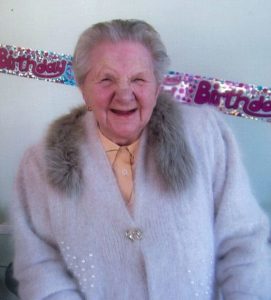 Congratulations to Molly White, Gortnagross who celebrated her 98th birthday on November 2nd.. 