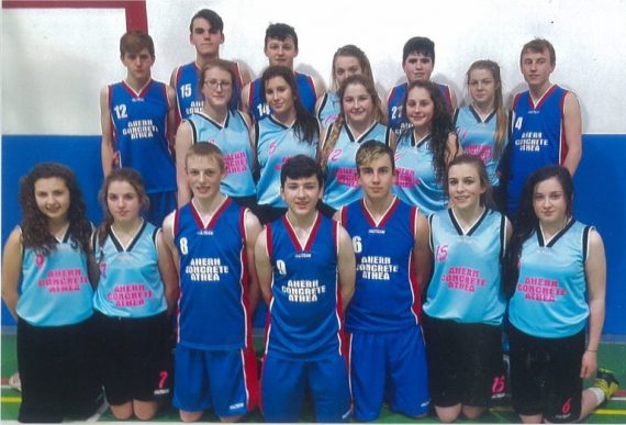 Athea Vixens U16 boys and girls who are heading to Barcelona this Thursday to participate in the Thomas Sola Trophy 2016 