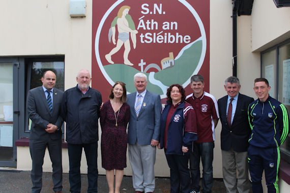 Mike O’Riordan,m Eoin Hayes, Margaret Watters, Aogán Ó Fearghail, Jacqueline O’Connor, David O’Connor, Martin Skelly and Peter Nash 