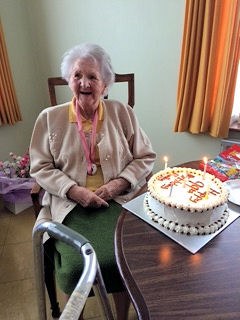 Congratulations to Molly White, Gortnagross who is pictured here celebrating her 99th birthday. Wishing Molly many more years of health and happiness. 