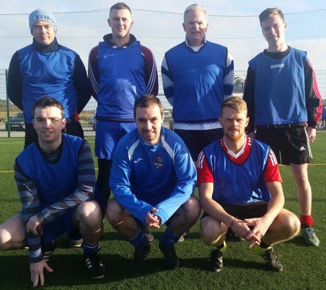 Athea Utd Charity Tournament on St. Stephen's Day The Cleaners, Tournament Winners 2016 - TJ Reidy (Capt), Tom Cotter, Emmet White, Chris Hayes, Mark O’Connor, Gerard Ahern, Gerard Ahern 